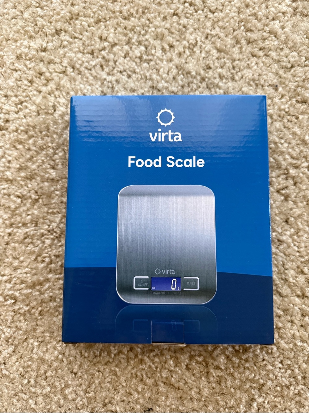 Silver Food Scale – Precision Kitchen Scale gymrat new